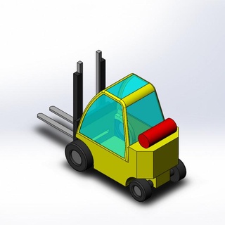 chariot élévateur alize 3d print model - Mito3D