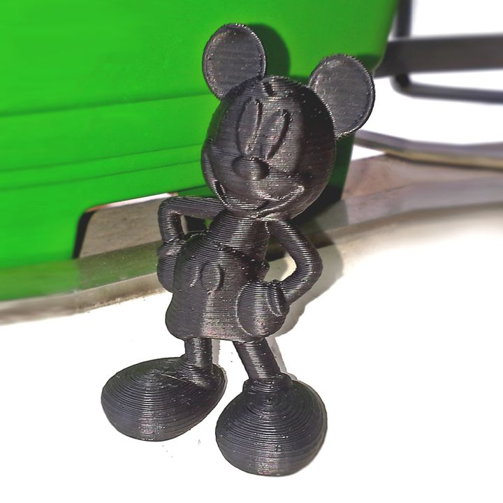 mickey mouse fan art caracter dessin animé film jouet jouets waltdisney mickeymouse 3D print model - Mito3D