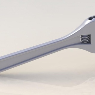 adjustable wrench alize adjustable wrench  3d print model - Mito3D