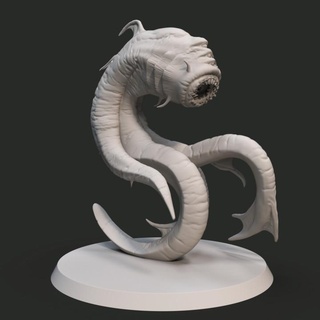 abolet imp3dsion mesa caracteres criaturas fantasía universo Tienda grande jefe diablo monstruo mítico rpg gusano tentáculos d dnd profundo agua aberración reptil sierpe 3d print model - Mito3D