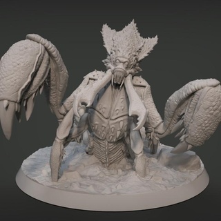 ankeg imp3dsion Tabletop Characters & Creatures Fantasy Universe Store big boss creature devil monster rpg sand tabletop hard crab rocks dnd criaturas mithycal monstruos piedras ankheg campaigns d6d shelled 3d print model - Mito3D