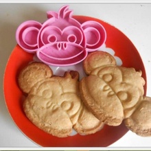 cookies cortador monkey boy jardín 3d print model - Mito3D