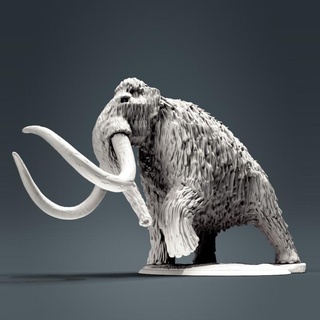 mammouth clynche art jouets Jeux animal créature figures table personnages créatures fantaisie univers boutique dnd 3d print model - Mito3D