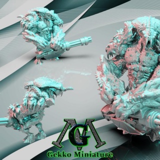 cobra juggernut gekko miniature Tabletop Characters & Creatures Sci-Fi Universe Store alien fantasy character tabletop 3d print model - Mito3D