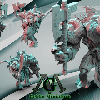 dreadnaught boss gekko miniature Tabletop Characters & Creatures Sci-Fi Universe Store alien army fantasy soldier 3d print model - Mito3D