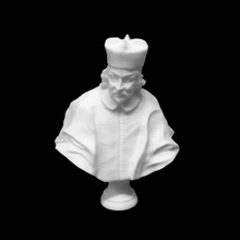 Büste Kardinal orazio mattei scan portrait BART Marmor religiöse birmingham Klerus Katholizismus ottoni 3d print model - Mito3D