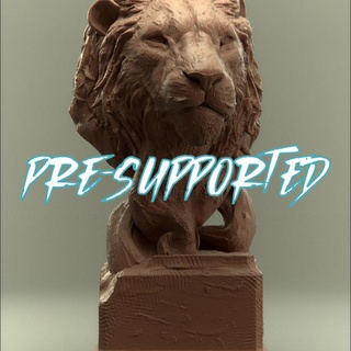 savanna bust lion presupported doombellstudio Toys & Games Animal Creature Figures Store Fan Art Busts stl animal animals busts 3d print model - Mito3D