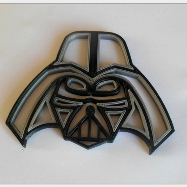 darth vader quilling bahçe 3D print model - Mito3D