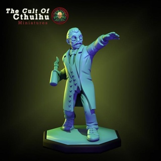 anarchist cocktail molotov cthulhu investigator 32mm rpg tabletop cosmondo Tabletop Characters & Creatures Sci-Fi Universe horror lovecraft arkham mom 3d print model - Mito3D