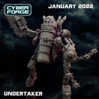 cyber forge raw power undertaker titan miniatures Store 40k battle warhammer sisters drednought mortifier eruita 3d print model - Mito3D