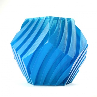 dodecaswirly vaso clockspring loja Pentágono Panela plantador dodecaedro espiral polígono poliedro espiralizar 3d print model - Mito3D