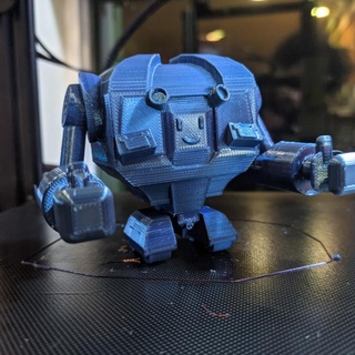 eksizyon ev robot Clayton masaüstü karakterler yaratıklar Sci Fi Evren bas Şirin Dubstep erozyon 3d print model - Mito3D