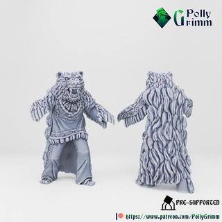 tabletop fantasy miniature wild west set native american skin-walker pollygrimm Tabletop Characters & Creatures Historical Universe Store game mini mythology skin character boardgame walker tribe 3d print model - Mito3D