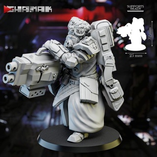 firstborn special trooper 1 ghamak Tabletop Characters & Creatures Sci-Fi Universe 40k guard war warhammer miniature imperial hammer wargame astra militarum 40000 wh troopers 3d print model - Mito3D