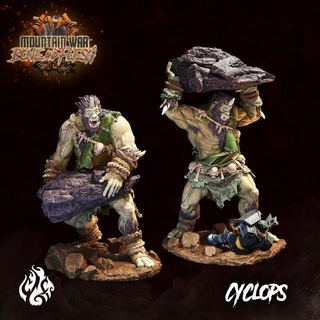 cyclops crippled god foundry  Tabletop Tabletop Characters & Creatures Fantasy Universe Tabletop Tabletop Characters & Creatures Store fantasy god rpg wargames rock villain evil dwarf ogre cyclops patreon foundry mosnter crippled cgf  3d print model - Mito3D
