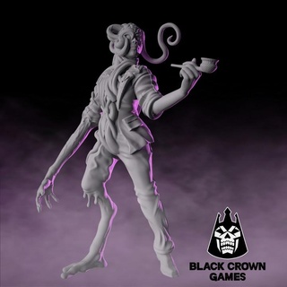 skimlexis - idle pose motm black crown games Tabletop Characters & Creatures Sci-Fi Universe Store dragons dungeons mind cthulhu masters lovecraft d&d call dnd lovecraftian illithid flayer doppelganger aberration ceremorph 3d print model - Mito3D