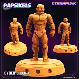 cyber ghoul e papsikels miniatures Tabletop Characters & Creatures Sci-Fi Universe Store robot 3d print model - Mito3D