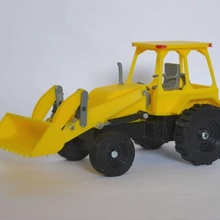 loader toys & games toy tractor 3d print model - Mito3D
