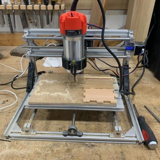 3018 cnc madeira roteador suporte Noé schreiber casa jardim oficina Ferramentas Construir 3D impressora monte fuso 3d print model - Mito3D
