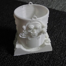 scimmia portapenne giardino penhoideryearofmonkeymonkeypenholder 3d print model - Mito3D
