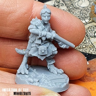 liza mutante imitazione vita miniature tavolo personaggi creature fantasia universo 40k draghi dungeon lucertola Guerre stellari warhammer necromunda apocalisse stargrave uomini terra desolata apocalittico mutie iolminis 3d print model - Mito3D