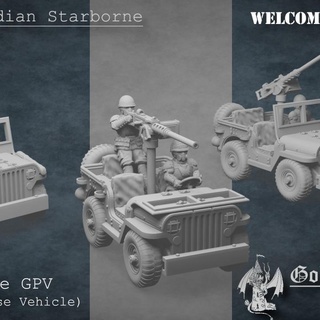 starborne gpv golden dragon games  Tabletop Tabletop Characters & Creatures Historical Universe Tabletop Tabletop Vehicles & Machines 40k action bolt dark grim guard soldier truck war warhammer ww2 imperial hammer technical jeep ww1 astra militarum konflikt47  3d print model - Mito3D