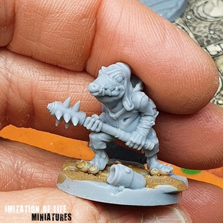 vairn lucertola mutante imitazione vita miniature tavolo personaggi creature fantasia universo Guerre stellari test necromunda ricaduta inviare apocalisse uomo stargrave terra desolata apocalittico mutie inq28 scavvy cenere 3d print model - Mito3D