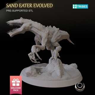 kum yiyen evrim ruh reçine masaüstü karakterler yaratıklar fantezi Evren yaratık Dinozor Ejderha ejderhalar canavar canavarlar dinozorlar canavarı çöl yaratığı tuhaf 3d print model - Mito3D