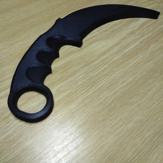 karambit eğitimci Adam böyleanek oyuncak bıçak uygulama 3d print model - Mito3D