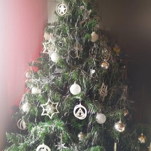 euro christmas tree ornaments & garden europe capitals 3d print model - Mito3D