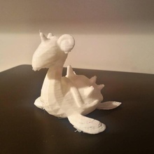 pokemon lapras fan Kunst 3d print model - Mito3D