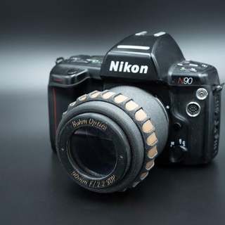 90mm 22 petzval Linse Jackson bohm Gadgets Elektronik Kameras Fotografie schonen Teile Kamera Nikon Kanon Optik 3d print model - Mito3D