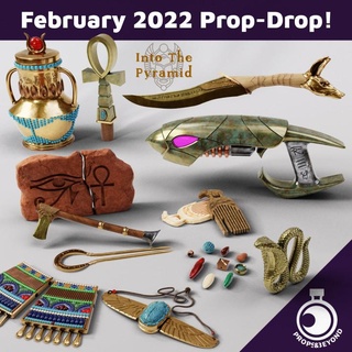 february 2022 prop drop props&beyond Props & Cosplay Tabletop Characters Creatures Fantasy Universe accessory ancient card dragons dungeons egypt egyptian epic fantasy gaming gift item master medieval mythology roleplay rpg set toy warhammer pyramid magic cosplay props scarab supportless tabletop puzzles real beyond size d&d dnd ankh hieroglyph bundle dm 5e stat representation gm gamemaster wondrous in-game 3d print model - Mito3D