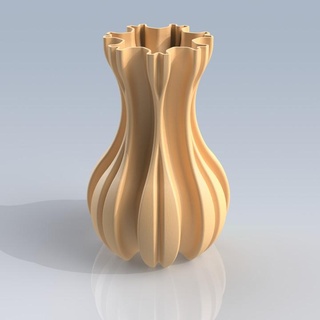 Schneeflocke Vase faruk zurückzuziehen Zuhause Haus Garten Haushaltswaren Vasen Töpfe Pflanzgefäße Schnee kar Villa 3d print model - Mito3D