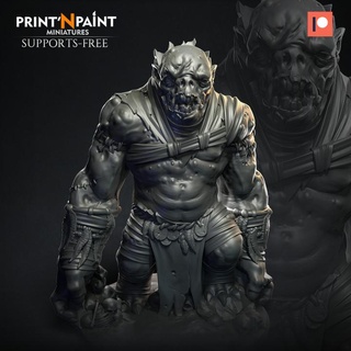grave troll tezimoc leonardo escovar Tabletop Characters & Creatures Fantasy Universe Store creature dragons dungeons monster undead warhammer zombie supportless dead zombies dungeon dnd pathfinder necromancer tizamoc 3d print model - Mito3D