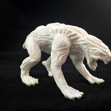 alien animal tabletop blender 3d print model - Mito3D