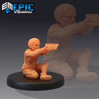 villager cripple human character epic-miniatures fantasy medieval monster rpg warhammer sla enemy tabletop dungeon dnd pathfinder npc pre-supported supported pre 3d print model - Mito3D