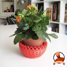 vase ii & garden flower pen tray arabic penholder ricvase 3d print model - Mito3D
