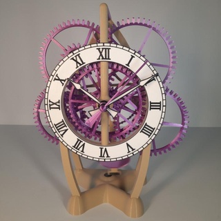 electromagnetic pendulum clock steve peterson Home & Garden Homeware Clocks battery 3d print model - Mito3D