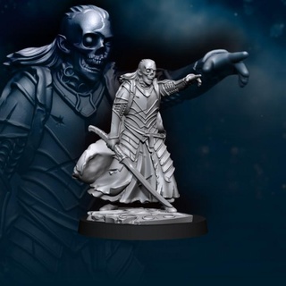 dead spirit - elven davale games Tabletop Characters & Creatures Fantasy Universe fantasy wargames miniature 3dprinting patreon 28mm dnd frostgrave tabletopgames humans davalegames 3d print model - Mito3D