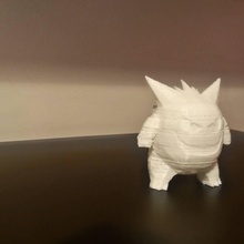 pok mon gengar fan art pokemon 3d print model - Mito3D