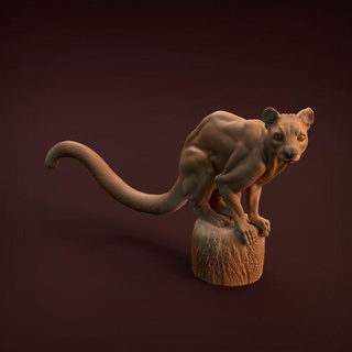 çukur hayvan den minyatürler oyuncaklar oyunlar yaratık rakamlar kedi Şirin şekil gerçekçi heykel Arkadaş minyatür yaban hayatı yırtıcı koleksiyon Madagaskar önceden desteklenen destekli firavun faresi 3d print model - Mito3D
