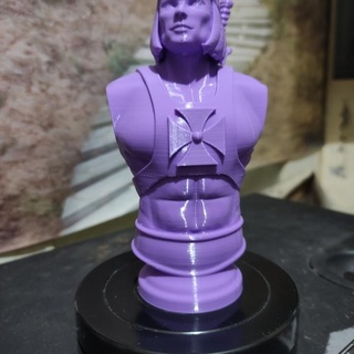 hombre busto mirón kampitakis ventilador Arte bustos maestros universo 3d print model - Mito3D