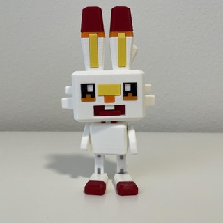 scorbunny articulé jouet Chris argentin ventilateur art action figures nintendo mignonne figure gamins Pokémon cendrillon 3d print model - Mito3D