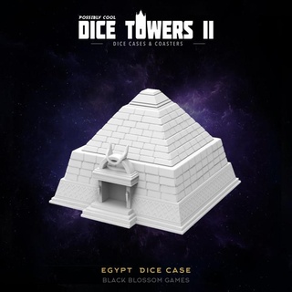 dc24 egypt dice case box possibly cool tower 2 black blossom games Tabletop accessories 3D Printable Terrain Fantasy decoration rpg terrain dungeon village d&d dnd scatter 3d print model - Mito3D