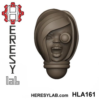 heresylab - female sci-fi heads conversions set 15 21 Store 40k battle head warhammer scifi conversion bits sister aos sororitas nuns bitz 3d print model - Mito3D
