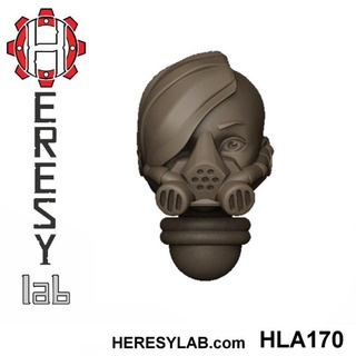 heresylab - female sci-fi heads conversions set 16 21 heresylab  Store 40k battle female head warhammer scifi conversion bits sister aos sororitas nuns bitz  3d print model - Mito3D