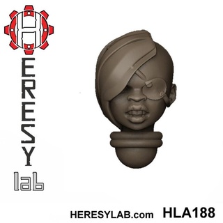 heresylab - female sci-fi heads conversions set 19 21 heresylab  Store 40k battle female head warhammer scifi conversion bits sister aos sororitas nuns bitz  3d print model - Mito3D