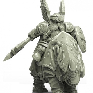 heresylab - dwarf king rhino heresylab  Store fantasy warhammer dwarf iron dwarven ageofsigmar aos  3d print model - Mito3D