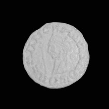 moneta d'argento british museum londra scansione 3d print model - Mito3D